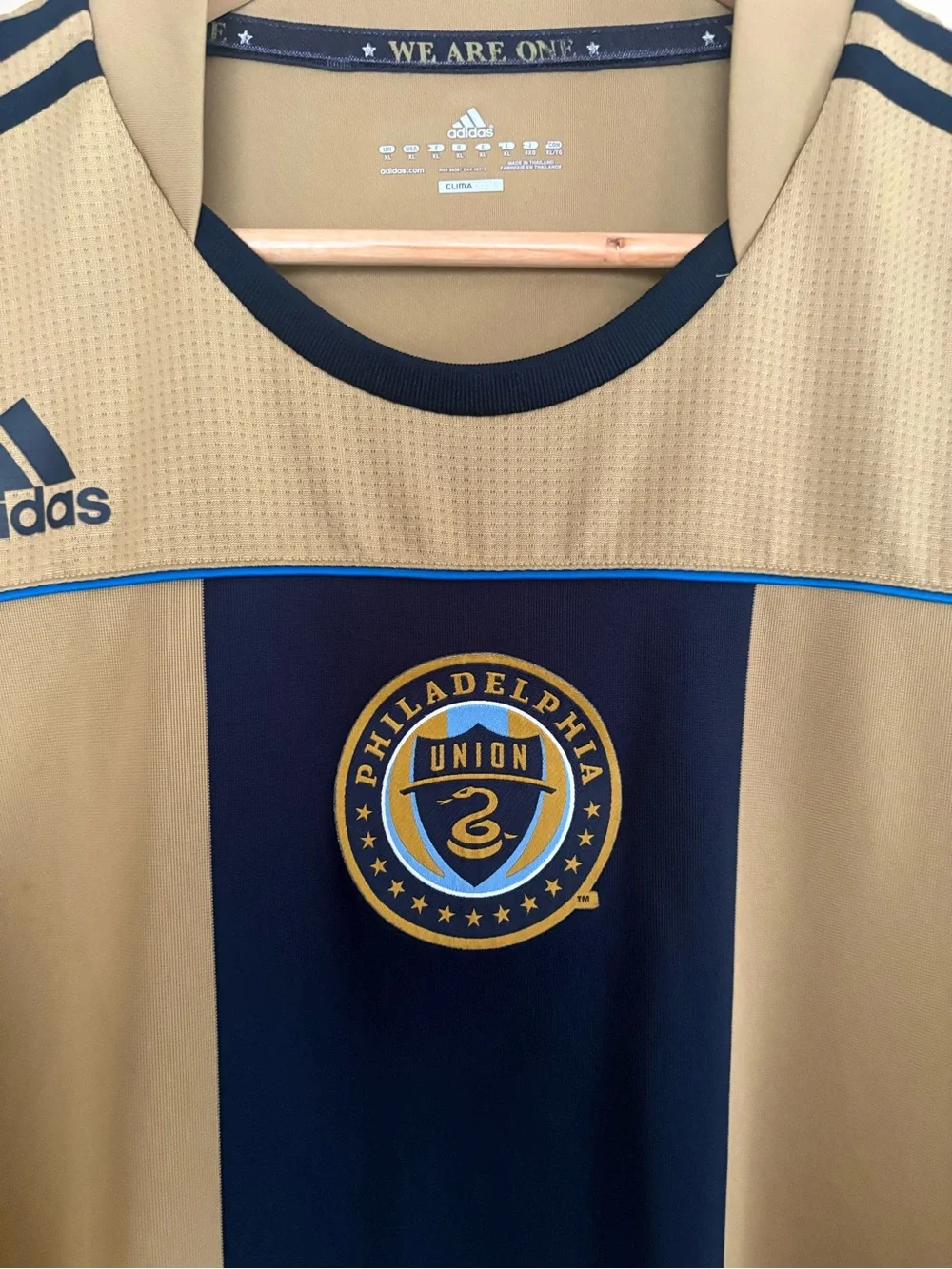 Philadelphia Union Jersey Long-Sleeve Adidas Soccer Jersey 10/11 third kit
